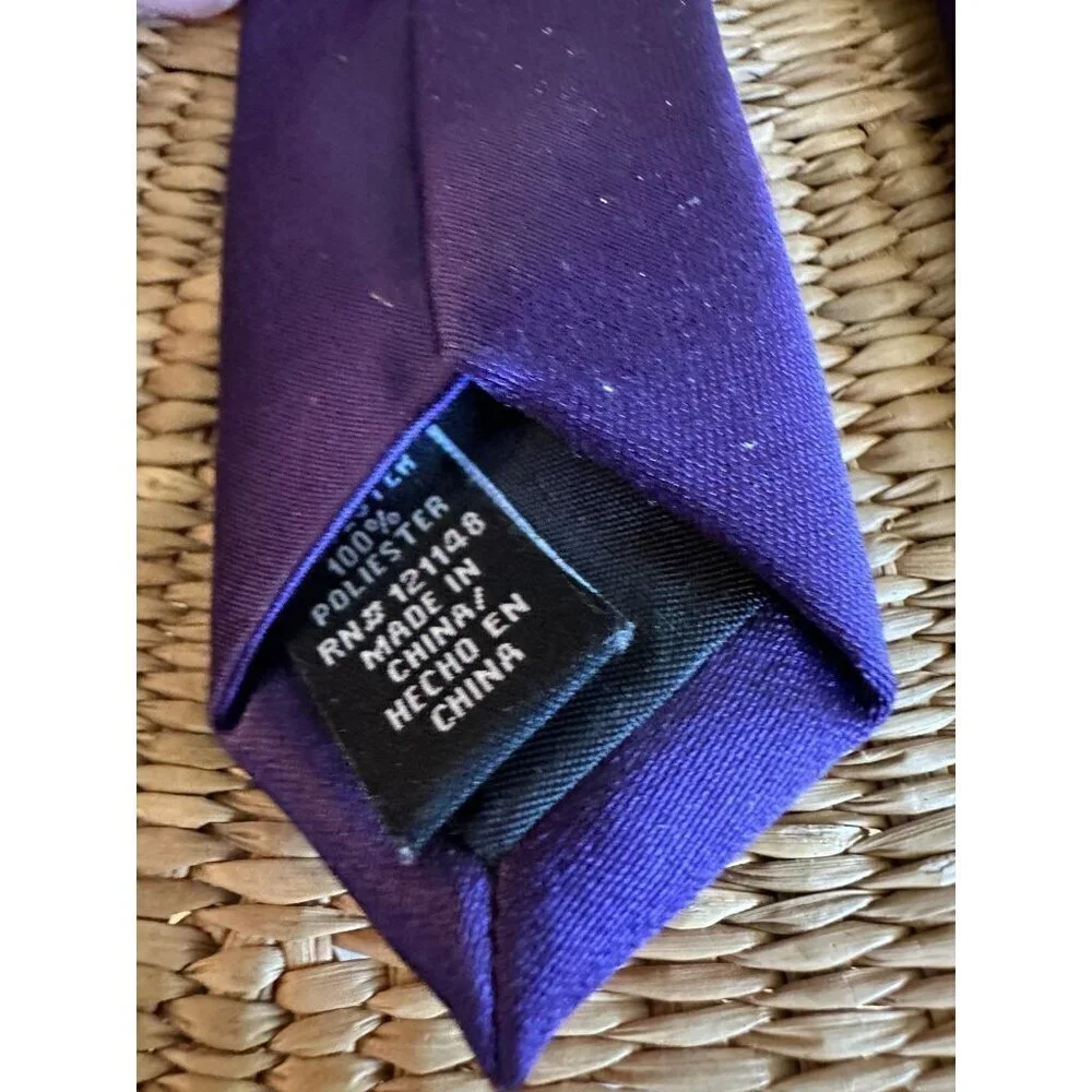 J Ferrar purple men’s tie